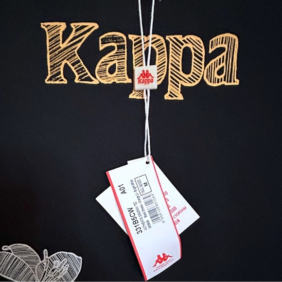 Women’s Kappa authentic Graphik Tez Dress Asymmetric Hem Size Medium - Picture 5 of 9